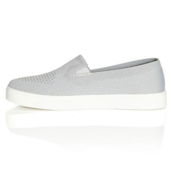 CLOUDWALKERS Slip On Demi. Grey. 9W (Wide) - Picture 1 of 12